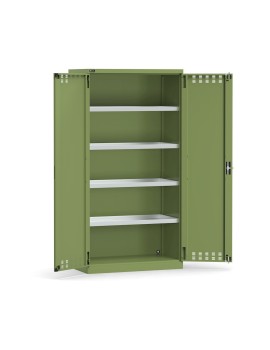 ARMADIO DI SICUREZZA PER FITOSANITARI CON PORTE A BATTENTE L1023XP555XH2000 VERDE RAL 6011 FAMI PERFOM14057