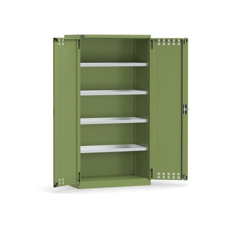 ARMADIO DI SICUREZZA PER FITOSANITARI CON PORTE A BATTENTE L1023XP555XH2000 VERDE RAL 6011 FAMI PERFOM14057