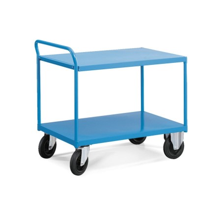 CARRELLO CON BASE IN ACCIAIO BLU RAL 5012 L-1095 P-700 H-1000 FAMI FCEP1052004