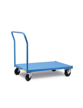 CARRELLO CON PIANALE COMBI CON BASE IN ACCIAIO L-1135 BLU RAL 5012 FAMI FCEB1050304