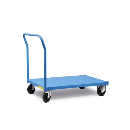 CARRELLO CON PIANALE COMBI CON BASE IN ACCIAIO L-1135 BLU RAL 5012 FAMI FCEB1050304