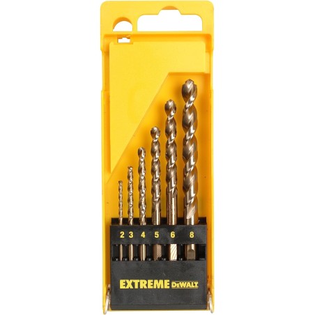 SERIE PUNTE DEWALT A COBALTO 2-8MM PZ 6 DT5940