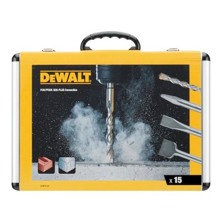 SET DI PUNTE E SCALPELLI SDS PLUS DA 15 PEZZI DEWALT DT9679