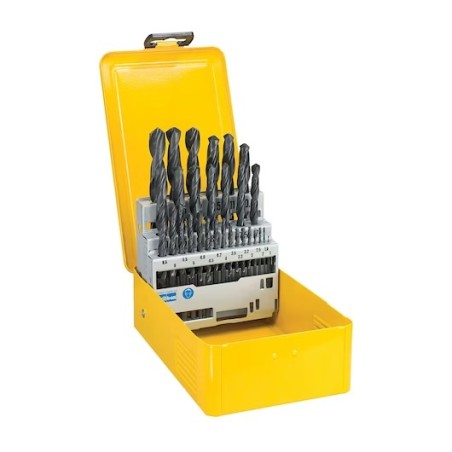 SET PUNTE DA TRAPANO HSS-R IN CASSETTA DI METALLO DEWALT DT5930-QZ