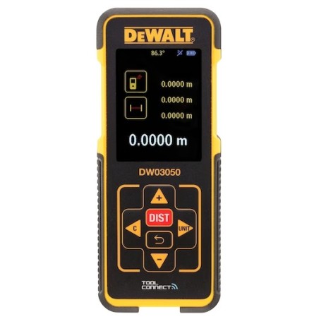 MISURATORE LASER DI DISTANZE - 50 METRI + 2 BATTERIE DEWALT DW03050-XJ